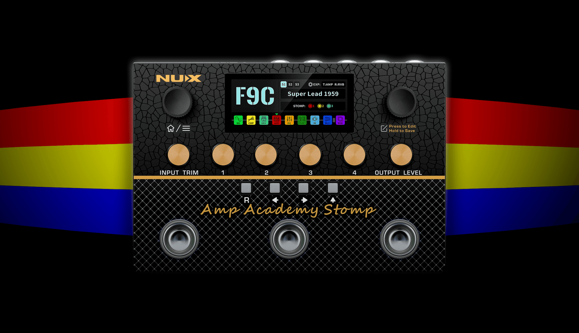 nux academy stomp box