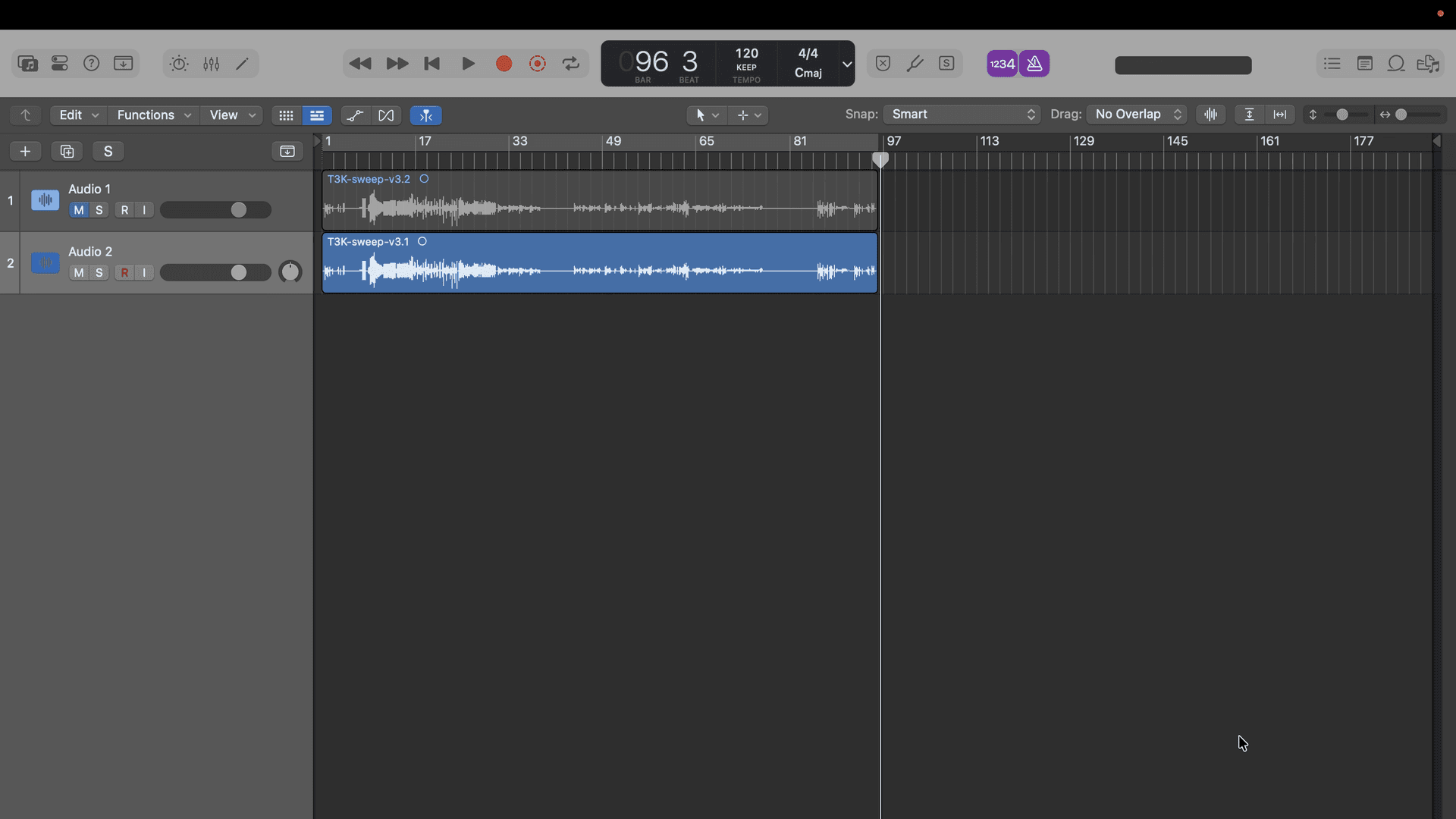neural amp modeler daw with sweep signal