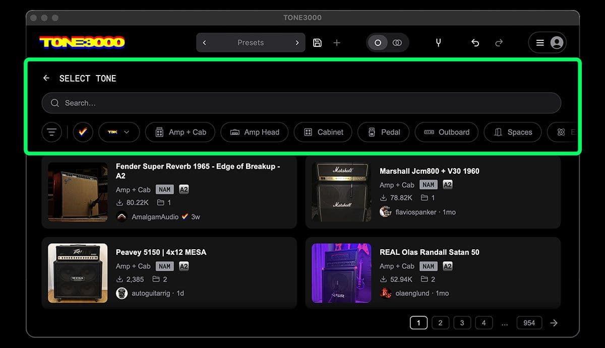 tone3000 plugin search