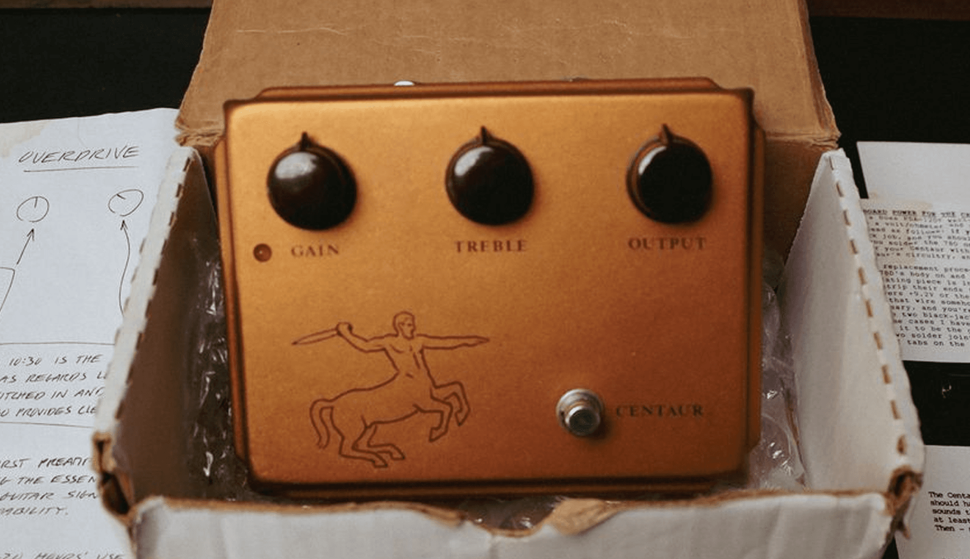 Vintage Klon centaur Pedal