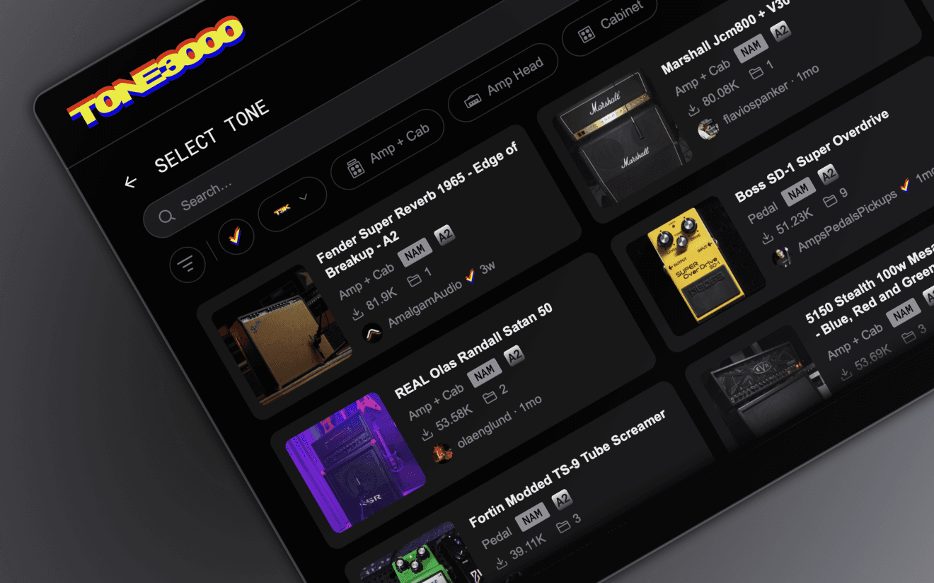 TONE3000 Plugin Update #1
