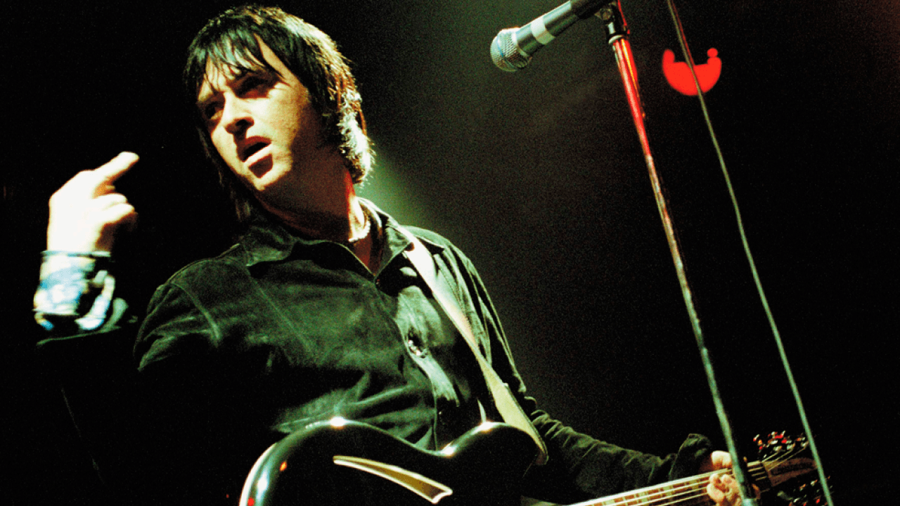 Onstage with The Healers in Amsterdam, March 2003. Photo: Peter Pakvis/Redferns