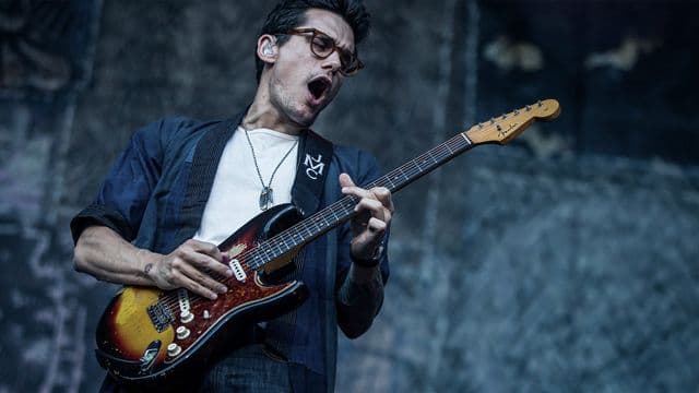 john mayer in front of dumble amp