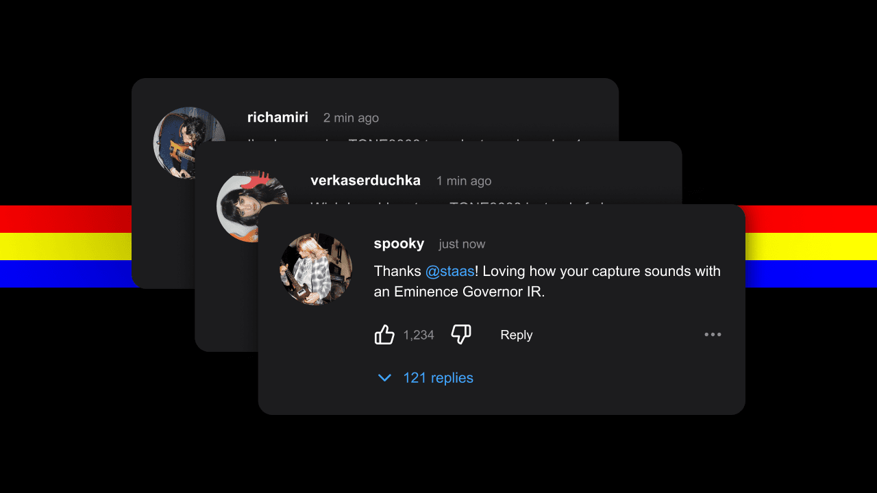 Comments on TONE3000