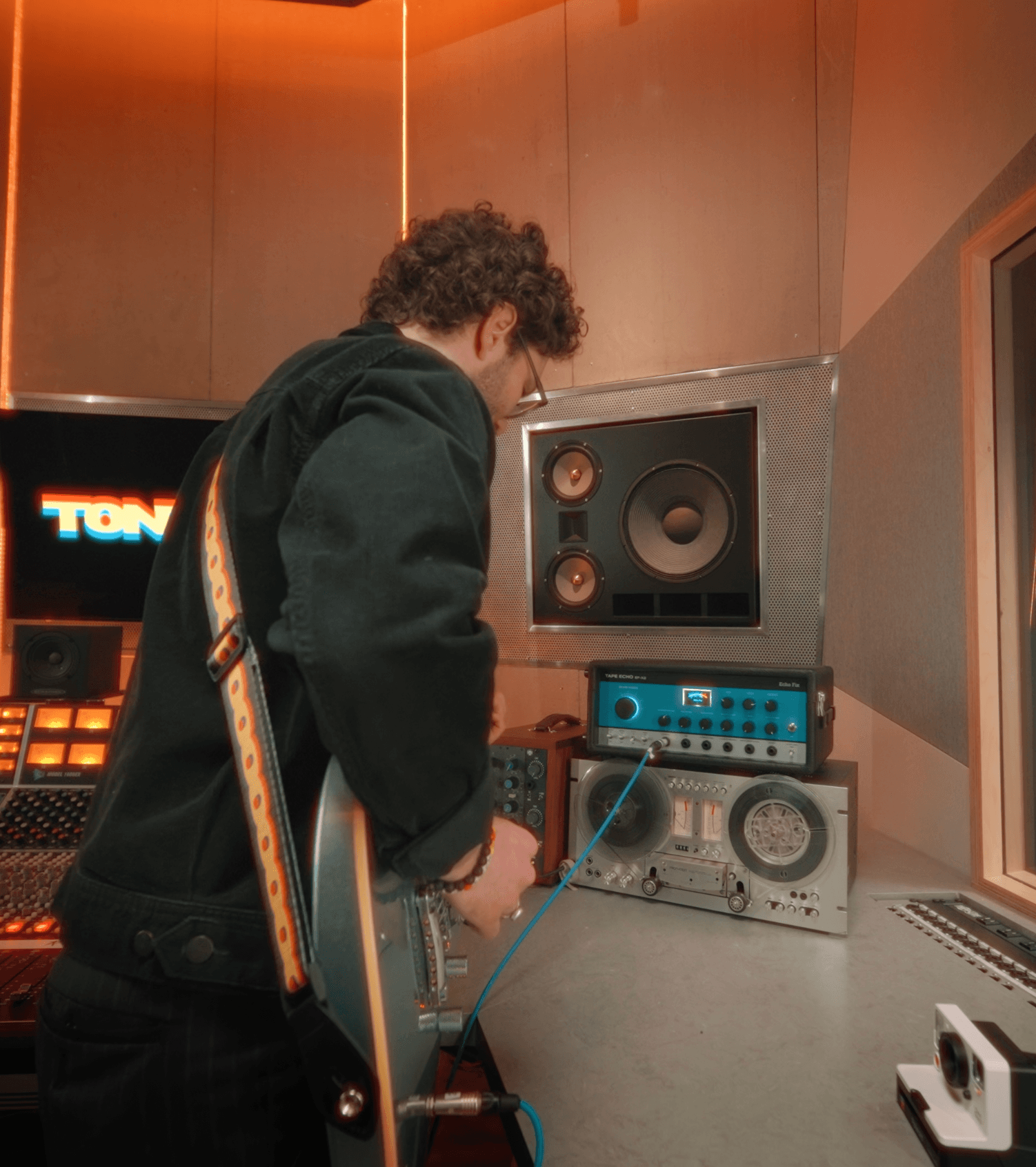 Set up effects unit