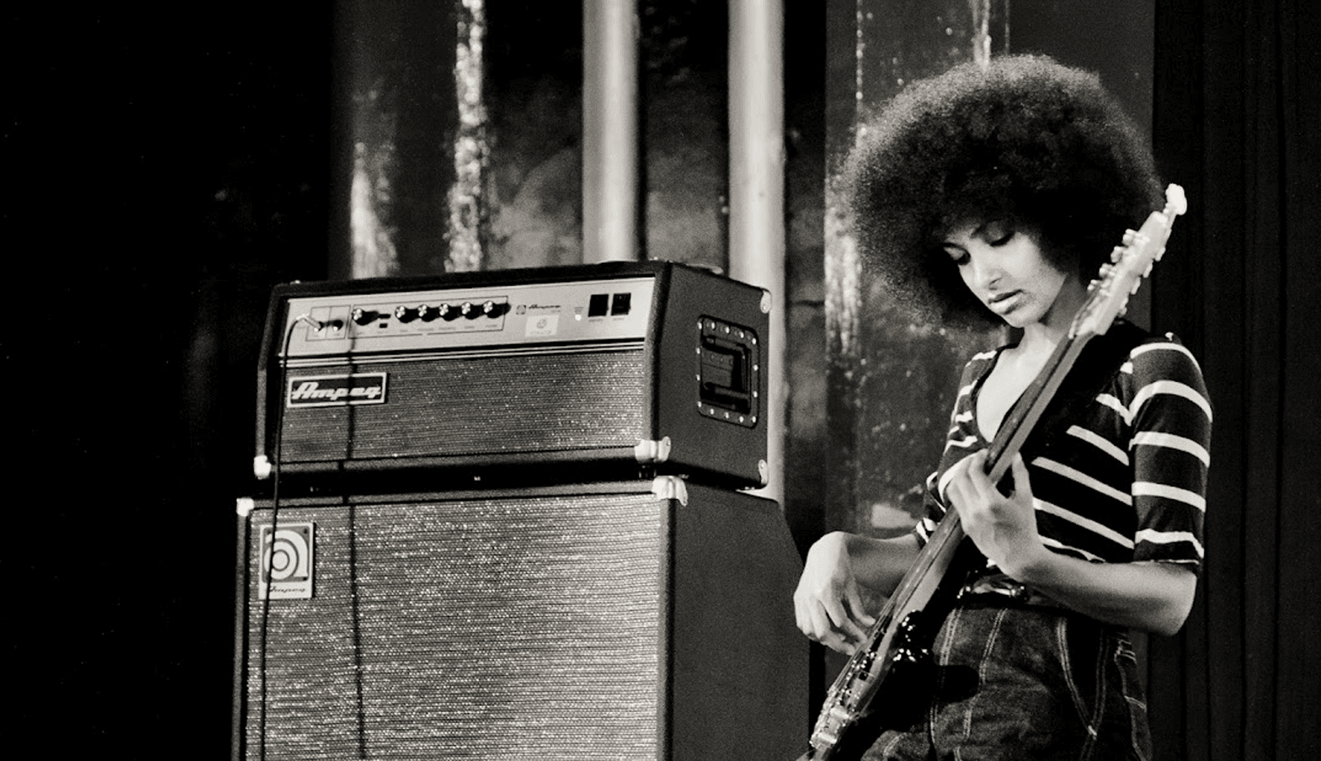 Ampeg SVT Amp played on stage